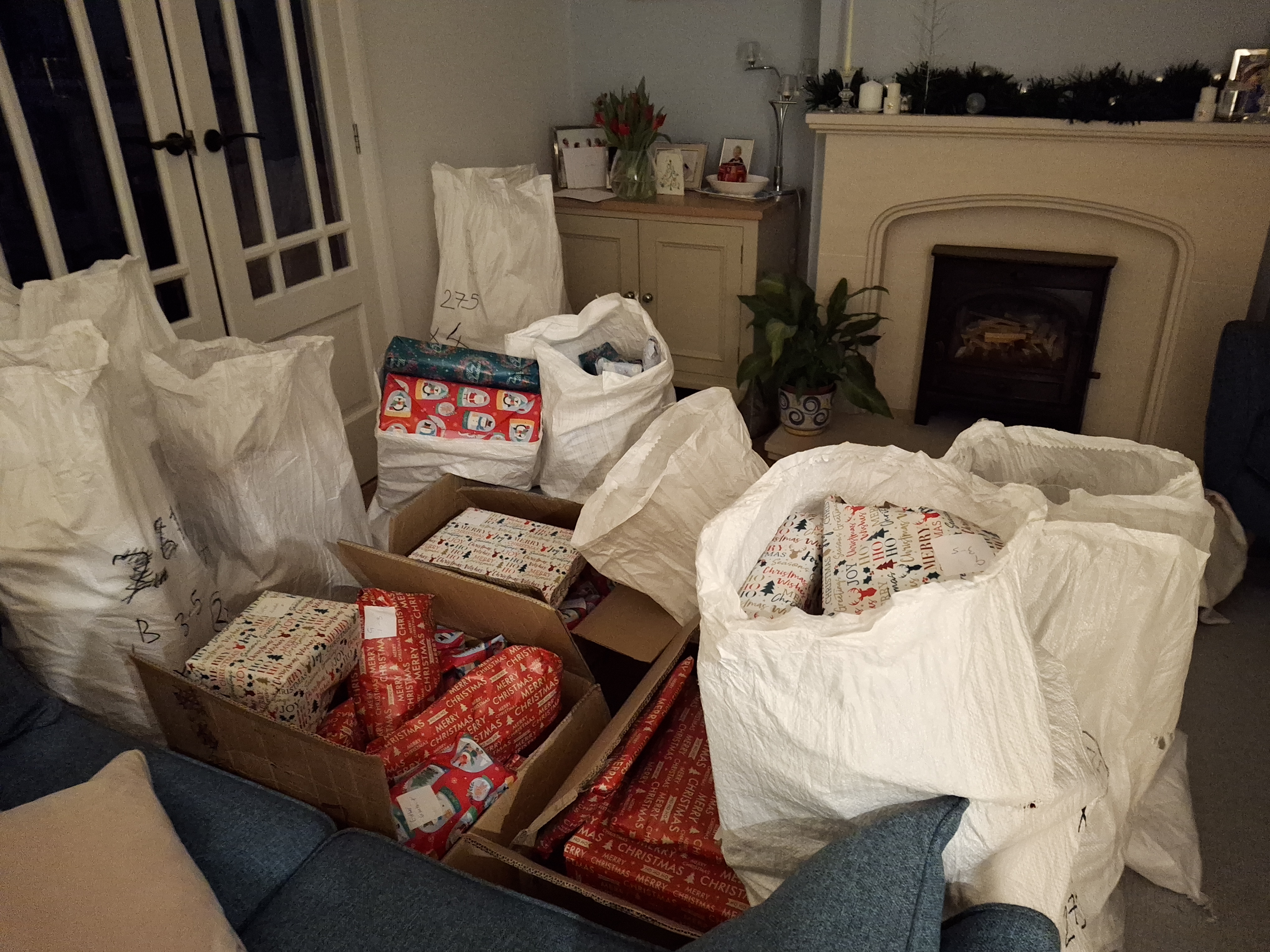 Christmas came to the hotel