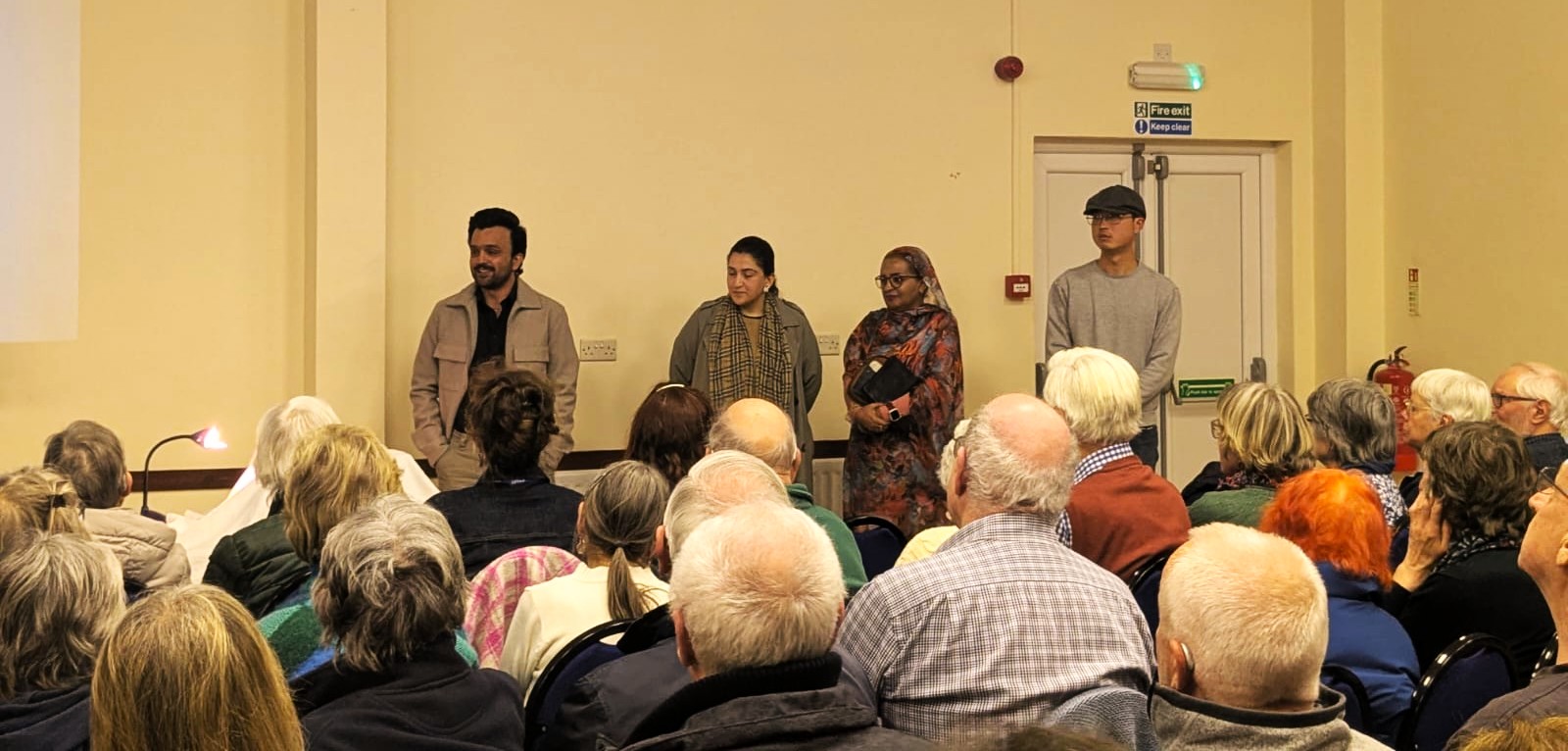 Refugee speakers shine at Talks at Six